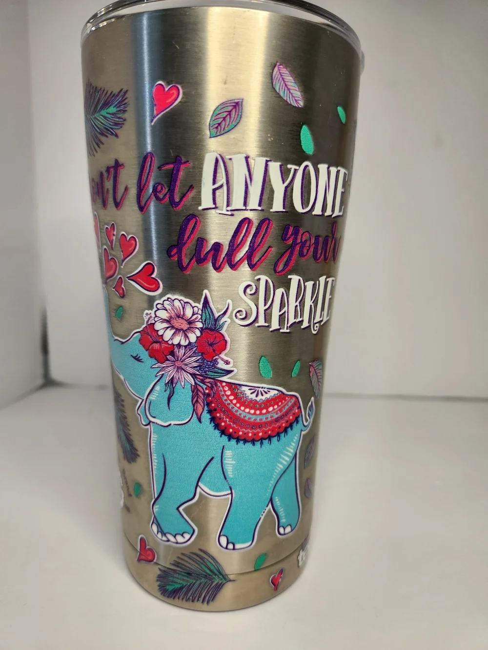 Simply Southern Stainless Steel Tumbler Don't Let Anyone Dull Your Sparkle